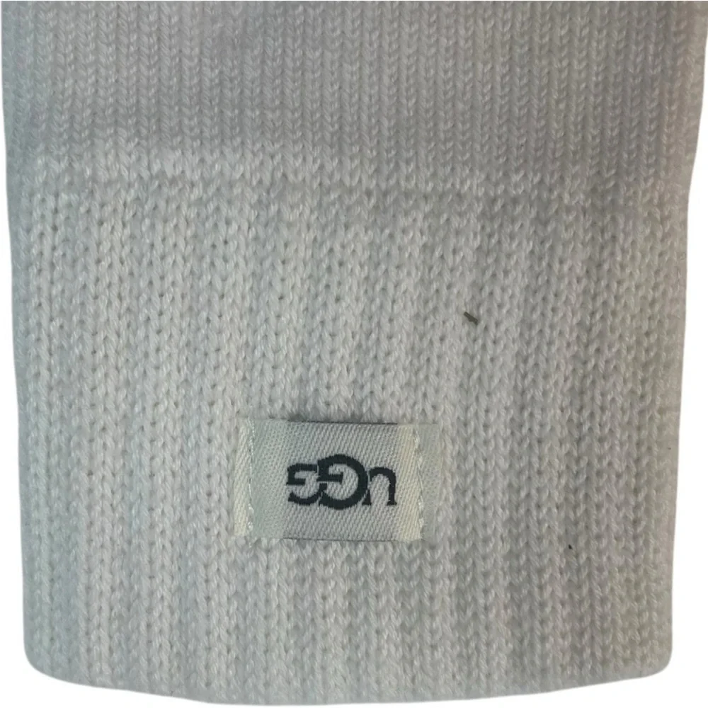 Ugg Wool Blend Knit Tech Glove Ivory White